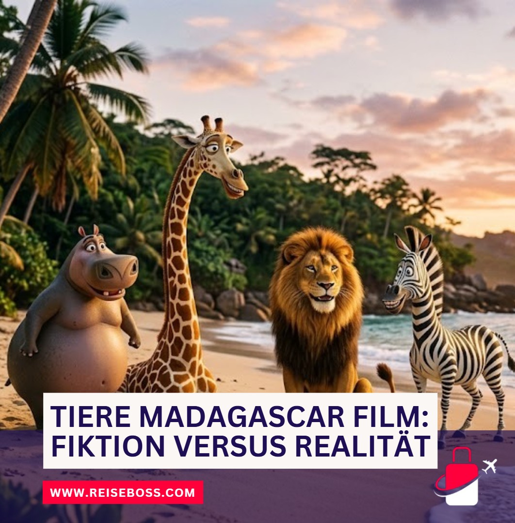 Tiere Madagascar Film Fiktion versus Realität