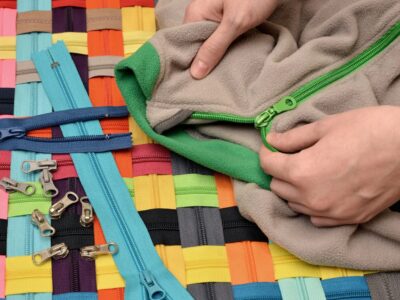 Reißverschluss Zipper reparieren und Kleidung wieder tragbar machen