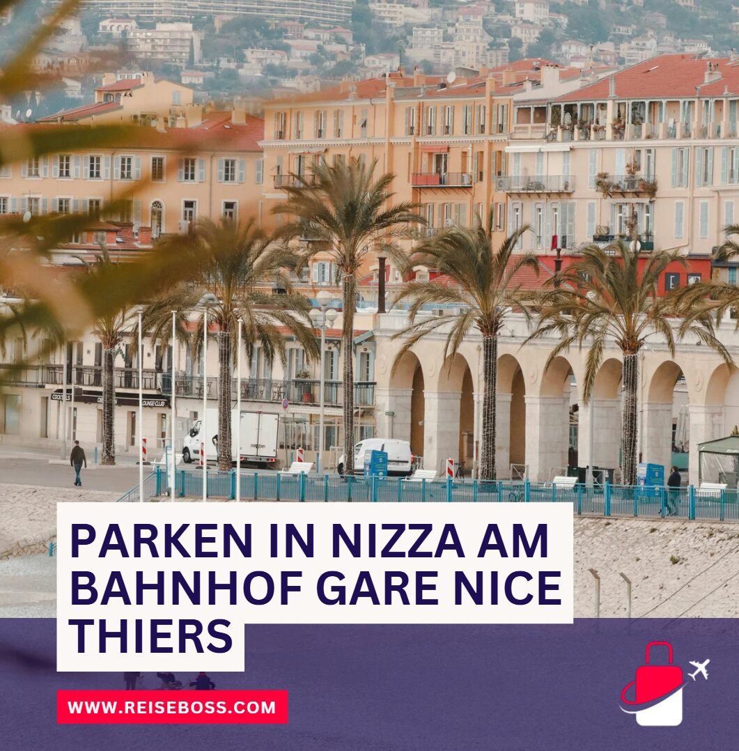 Parken in Nizza am Bahnhof Gare Nice Thiers