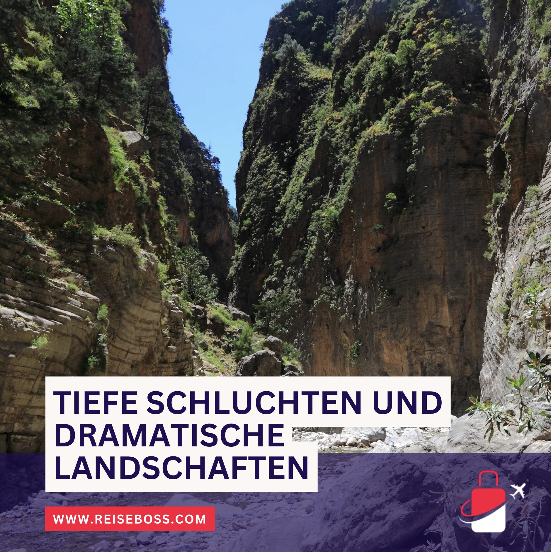 Gebirge auf Kreta: Tiefe Schluchten und dramatische Landschaften
